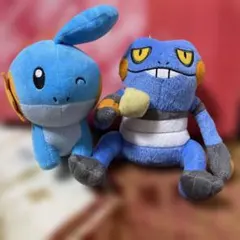 ポケットモンスターミズゴロウとグレッグル ぬいぐるみセット