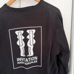 Mark Gonzales INVITATION ロングスリーブTシャツ