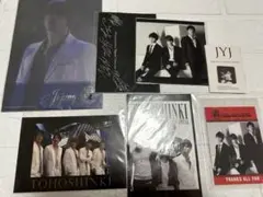 東方神起 JYJ グッズ まとめ売り　ジェジュン　ファンクラブ　ステッカー