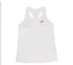 Nike ホワイト タンクトップ ドライフィット