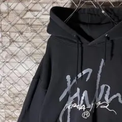 【レアデザイン】FUBU パーカー　刺繍ロゴ　デカロゴ　ビッグサイズ　太アームのサムネイル