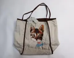 新品 スリーフォータイム アソート刺繍トートバッグ カシュカシュ 猫Cepicaのサムネイル