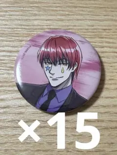 HUNTER×HUNTER 冨樫義博展 名言アクリルバッジ ヒソカ - メルカリ