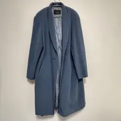 Carat ウール100% ブルーチェスターコート　ロングコートのサムネイル