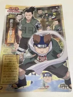 初期 レアNARUTO ナルト 拡張シート 木ノ葉丸軍団 - メルカリ