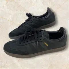 adidas SAMBA サンバ ブラック 24 アディダス ヌバック 型押し