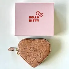 サンリオ　ハローキティ　本革　本皮　コインケース　ハート