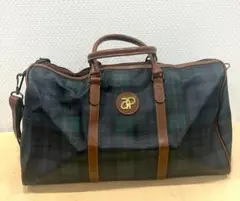 ロイヤルクイーンズポロチーム　ボストンバッグ　2way　チェック★♯2421 ロイヤルクイーンズポロチーム ボストンバッグ 2way チェック☆♯2421