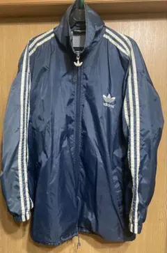 80s 90s adidas アディダス ナイロンジャケット ブルゾン 古着
