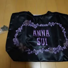 ANNA SUI ビッグ巾着トート 豪華バタフライチャームつきバッグのサムネイル