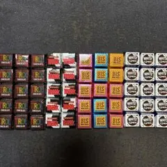 チロルチョコ　ミルク・ビス・コーヒーヌガー・ホワイト＆クッキー　4種55個セット