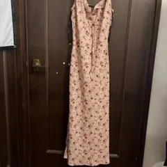 FOREVER 21 花柄 キャミワンピース ピンク S