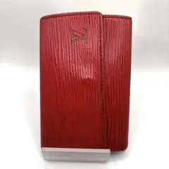 LOUIS VUITTON エピ　ミュルティクレ6 レッドキーケース