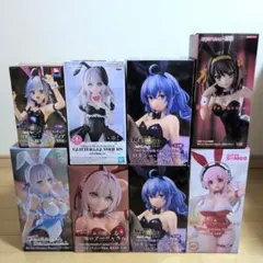 美少女　バニーガール　フィギュア8個セットのサムネイル
