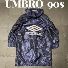 美品　希少　UMBRO アンブロ ベンチコート 90s ネイビー　y2k