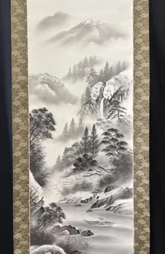 2026年最新】絹本 掛軸 山水の人気アイテム - メルカリ