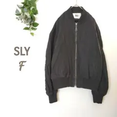 SLY スライ♡F♡コットン リネンブルゾン ジャンパー