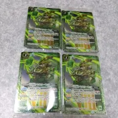 バトルスピリッツ 八月幼皇 ツイン　ウエハース　カード 4枚セット