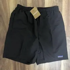 新品 今季モデル パタゴニア バギーズロング BOB Sブラック スイムパンツ