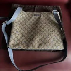 GUCCI スター トートバッグ GGスプリーム ポーチ付き 星柄 グッチ 