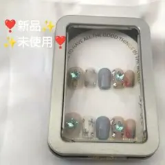 新品未使用 グラデーション ネイルチップ 10個入り 可愛い 3D 簡単