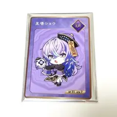 星導ショウ　特典コレクションカード　OS特典　チェキ　2周年　ディティカ