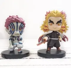 鬼滅の刃　アドバージモーション　煉獄杏寿郎　猗窩座 バンダイ　フィギュア　無限城