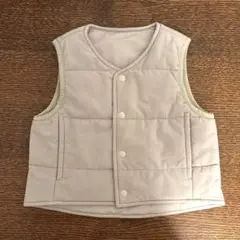 無印良品　リバーシブルベビーベスト