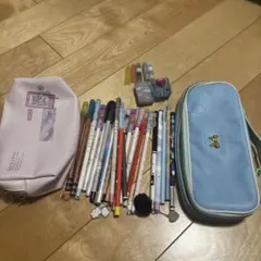 ペンケース 2種セット リラックマ 文房具 えんぴつまとめ売り