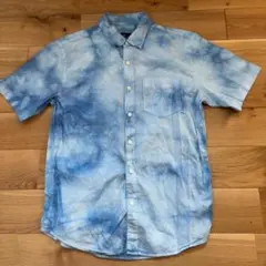 AMERICAN EAGLE OUTFITTERS 半袖シャツ 水色 Sのサムネイル