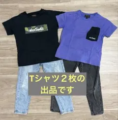 WILD THINGS キッズ　Tシャツ2枚セット　120cm/MARKEY'S