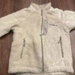 【キッズ】mont-bell フリースジャケット 120cm クリーム色