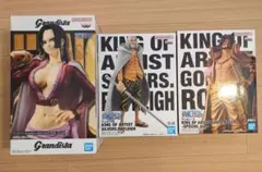 ワンピース Grandistaボア・ハンコック シルバーズ・レイリー　ロジャー