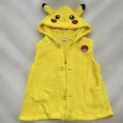 ピカチュウ フリースベスト 90