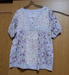 花柄　レディース　チュニック