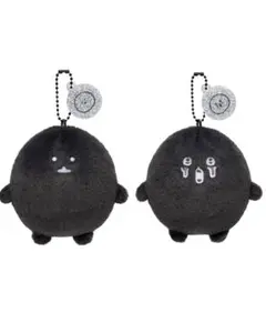 ナガノブラックだらけぬいぐるみくじ マスコット 2種セットのサムネイル