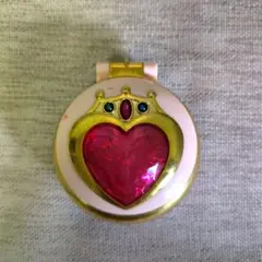 セーラームーン ハート型コンパクトミラー 年代物