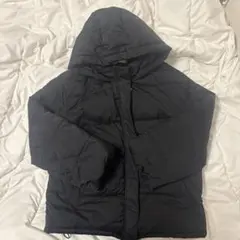 COLZA ダウンジャケット ブラック フード付き