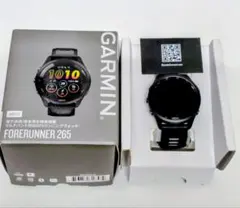【極美品】GARMIN FORERUNNER 265 ブラック