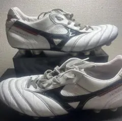 Mizuno Morelia サッカーシューズ ホワイト/ブラック正規箱付き
