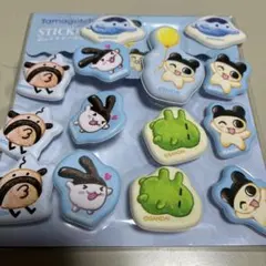 ほ*こ様 たまごっち ぷっくりピースシール シール帳 ステッカー まめっち