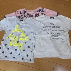 BeBe 半袖Tシャツ 3点のサムネイル