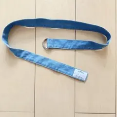 데님 벨트 라이트 블루