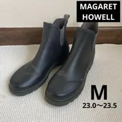 ★マーガレットハウエル　レインシューズ　M ネイビーのサムネイル
