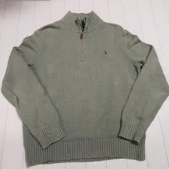 POLO RALPH LAUREN ハーフジップ ニット セーター Mのサムネイル