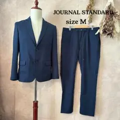 美品★JOURNALSTANDARD セットアップ M ネイビー イージーパンツ
