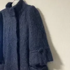 レディースコート　かわいい　暖かい　Aライン　七分袖　ガーリー