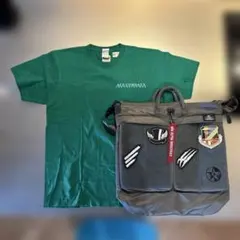 ACE COMBAT コラボヘルメットバッグ、Tシャツ セットのサムネイル