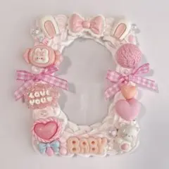 No. 644 ホイップデコケース B8サイズ トレカケースデコ　ピンク