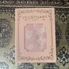 JILL STUART 花瓶刺繍 ハンカチ ピンク